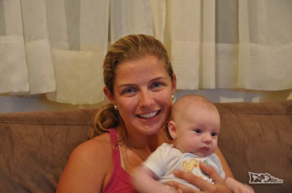 Paparicando a Luiza em Curitiba - PR (Setembro de 2010)